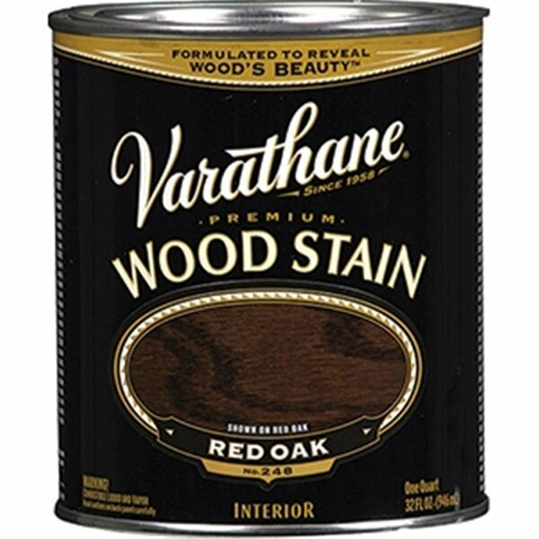 Varathane 211723H 1 Quart, Red Oak Oil Based Wood Stain VA327685